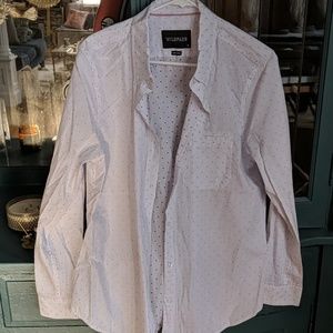 Wildfang polka dot button down